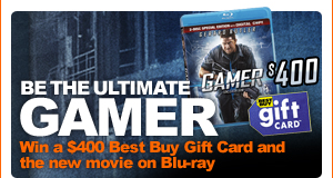 Gamer Blu-Ray Contest